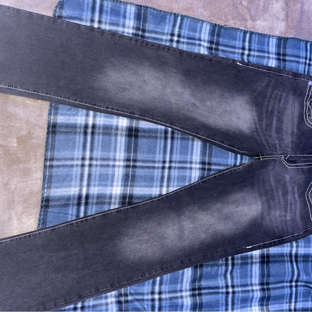 True Religion Charcoal Denim Jeans